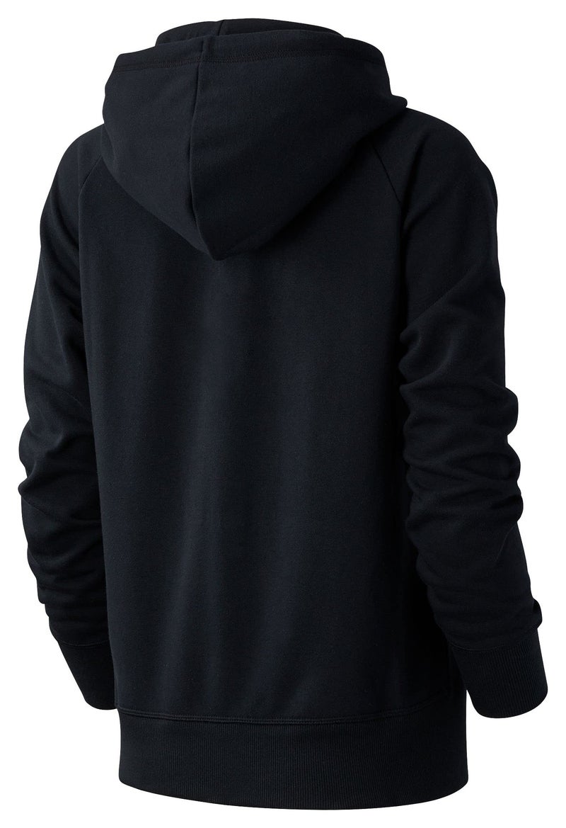 New Balance Women's NB Essentials Pullover Hoodie, Black, X-Small - Image 2