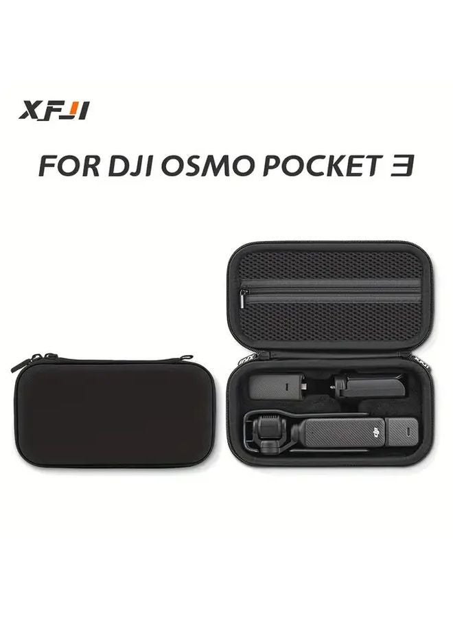 حقيبة سفر صلبة سوداء مضادة للصدمات لحمل DJI Osmo Pocket 3 - Image 2