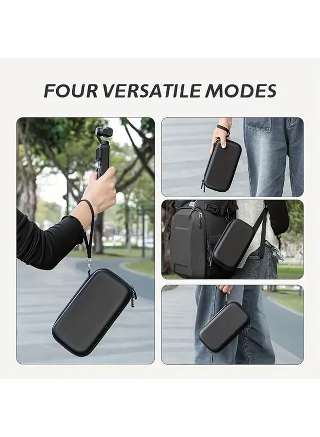 حقيبة سفر صلبة سوداء مضادة للصدمات لحمل DJI Osmo Pocket 3 - Image 5