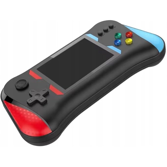 وحدة تحكم كلاسيكية ريترو محمولة مع جهاز تحكم - شاشة فيديو 3.5 بوصة عالية الدقة للأطفال | للفئة العمرية 8-10 | هدايا عودة لحفلة عيد الميلاد | لعبة فيديو للتلفاز | قابلة للشحن عبر USB بألوان متعددة - Image 4