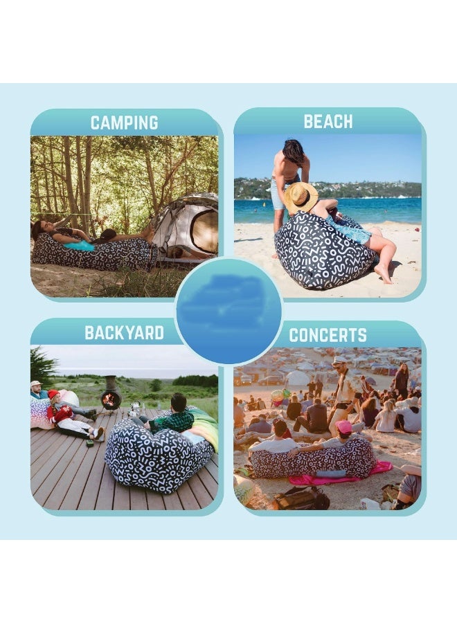 Generic Inflatable Couch – Cool Inflatable Lounger. Upgrade Your Camping Accessories. Easy Setup Inflatable Chair is Perfect for Beach Gear.  - Image 3