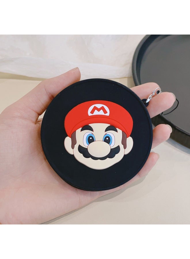 Mini40 Is Suitable For Fuji Poritax Instax Mini 40 Camera Silicone Lens Cover Portable Camera Cover-Color:Black Cap-red Hat M Leo - Image 1