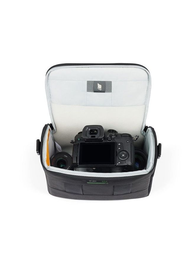 Lowepro - Adventura SH 160 III, Camera Shoulder Bag with Adjustable/Removable Shoulder strap, Bag for Mirrorless Camera, Compatible with Sony Alpha 7 Series, Black - Image 1