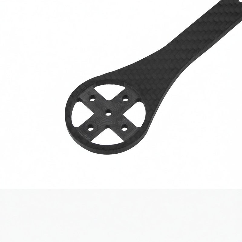 GUB Bike Computer Holder: Carbon Fiber Lightweight Durable Out-Front Design Bike Computer Mount - Camera Adapter Included Easy To Install Bike Speedometer Holder for Road Bikes - Image 3