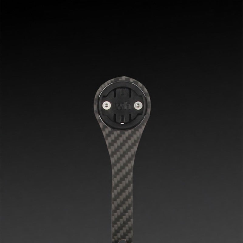 GUB Bike Computer Holder: Carbon Fiber Lightweight Durable Out-Front Design Bike Computer Mount - Camera Adapter Included Easy To Install Bike Speedometer Holder for Road Bikes - Image 5