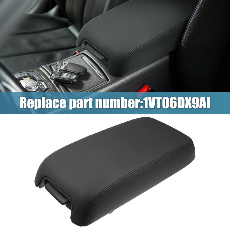 X AUTOHAUX Armrest Center Console Lid Cover for Chrysler and Dodge - Image 2