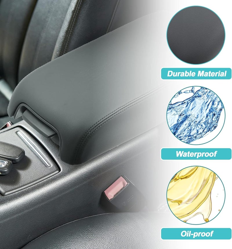 X AUTOHAUX Armrest Center Console Lid Cover for Chrysler and Dodge - Image 3