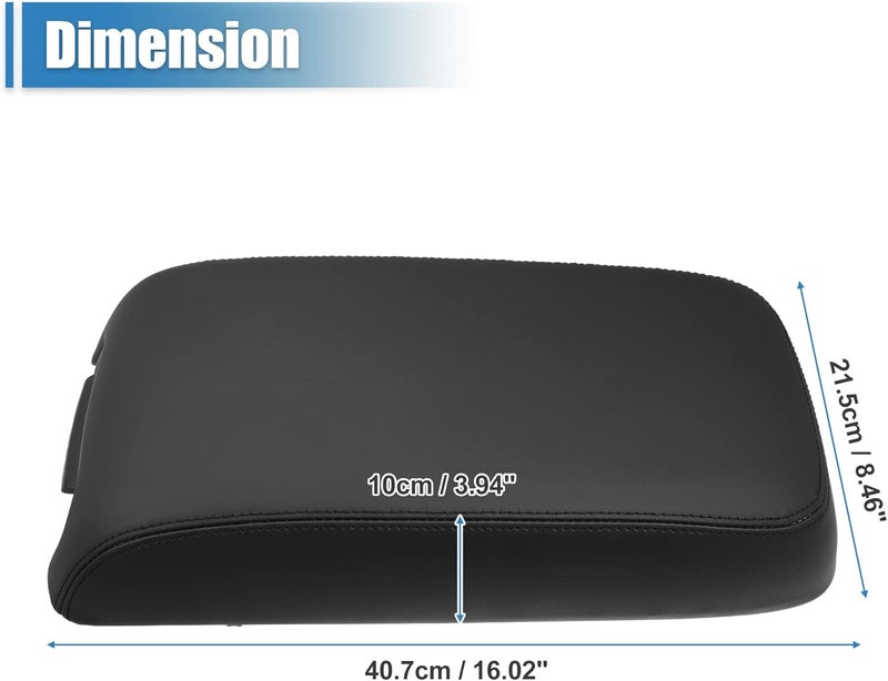 X AUTOHAUX Armrest Center Console Lid Cover for Chrysler and Dodge - Image 5