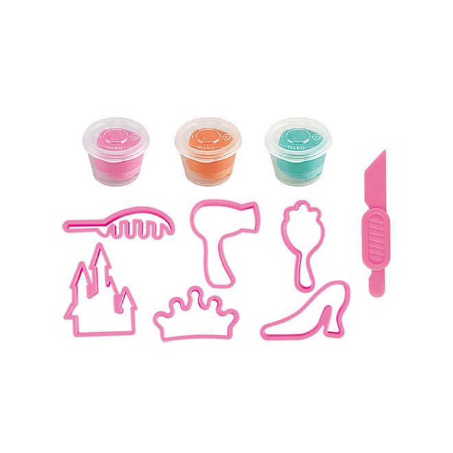 Power Joy Play-Doh Set for Kids - Non-Toxic, Boosts Imagination & Creativity, 3 Years, Includes 3 Doh Cans & 8 Molds (Assorted) - Image 4