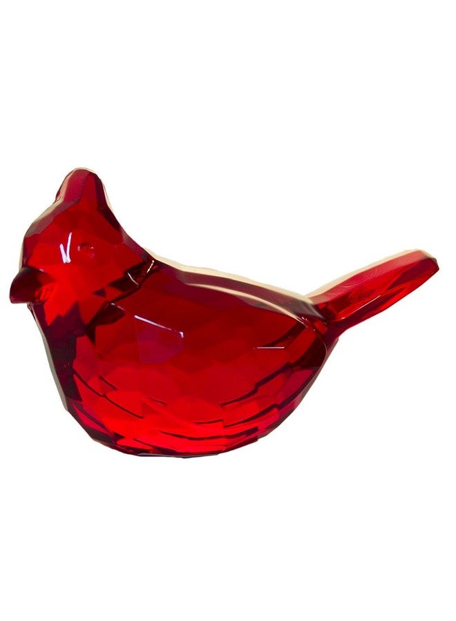 تمثال كاردينال أكريليك أحمر (Acryx-02)