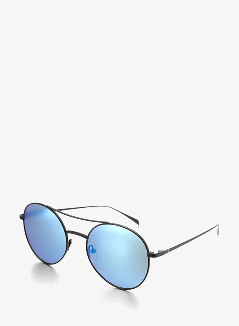 TITAN Black Round Women Sunglasses