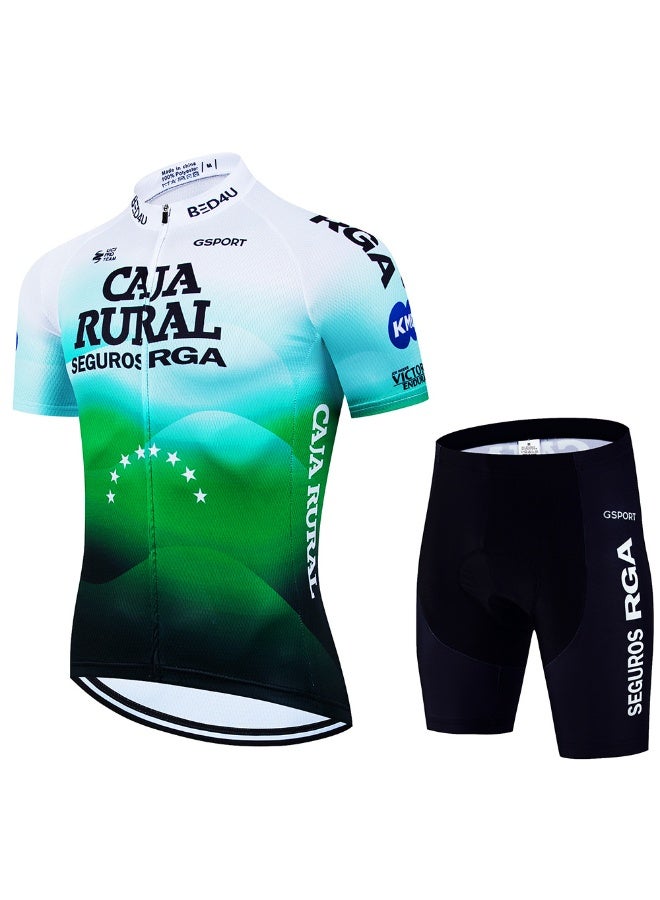 KUYING Summer Short Sleeved Cycling Suit Set  - Image 1