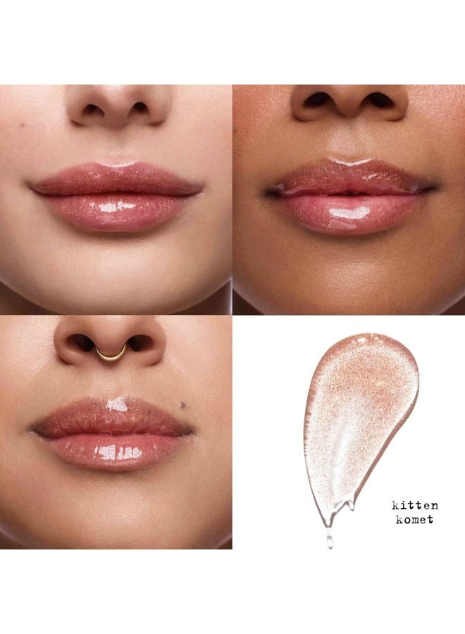 stila Heavens Dew Gel Lip Oil - Kitten Komet for Women 5g Lip Oil - Image 3