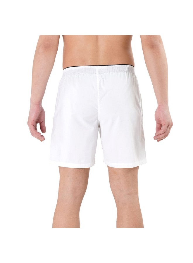 U.S. Polo Assn. Mens Pure Cotton Brushed Elastic I108 Boxers - Pack Of 1 (WHITE 2XL) - Image 3