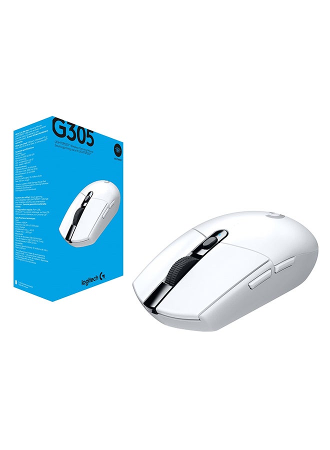 Logitech G305 Lightspeed Wireless Gaming Mouse White - Image 3