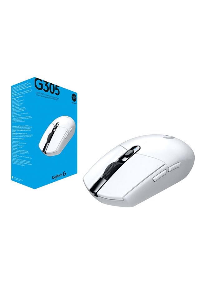 Logitech G305 Lightspeed Wireless Gaming Mouse White - Image 2