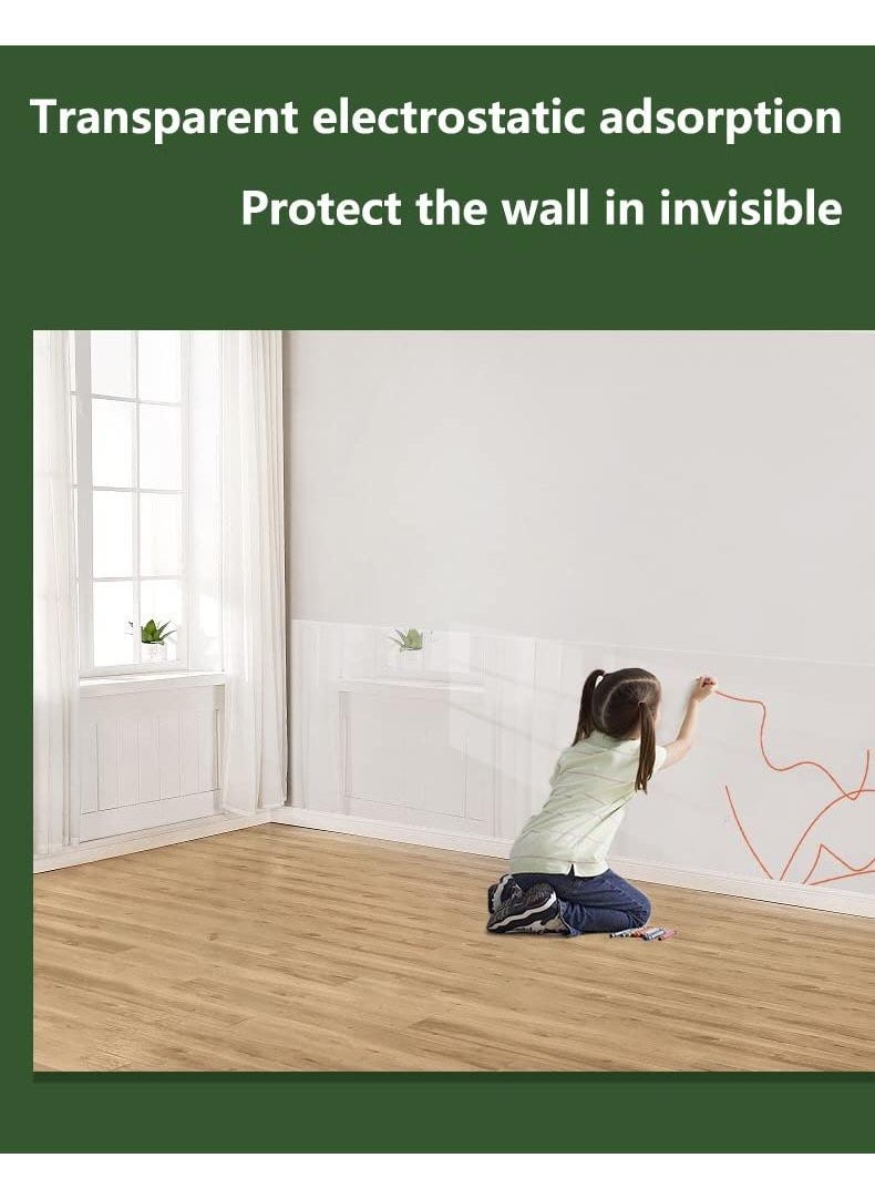 Removable Electrostatic Wall Protector Film - Transparent Self-Adhesive Protective Cover for Walls - pzsku/Z1B5445B039F6523C62E6Z/45/_/1710652253/713ed214-85d6-4f80-91ba-00f09877ef88