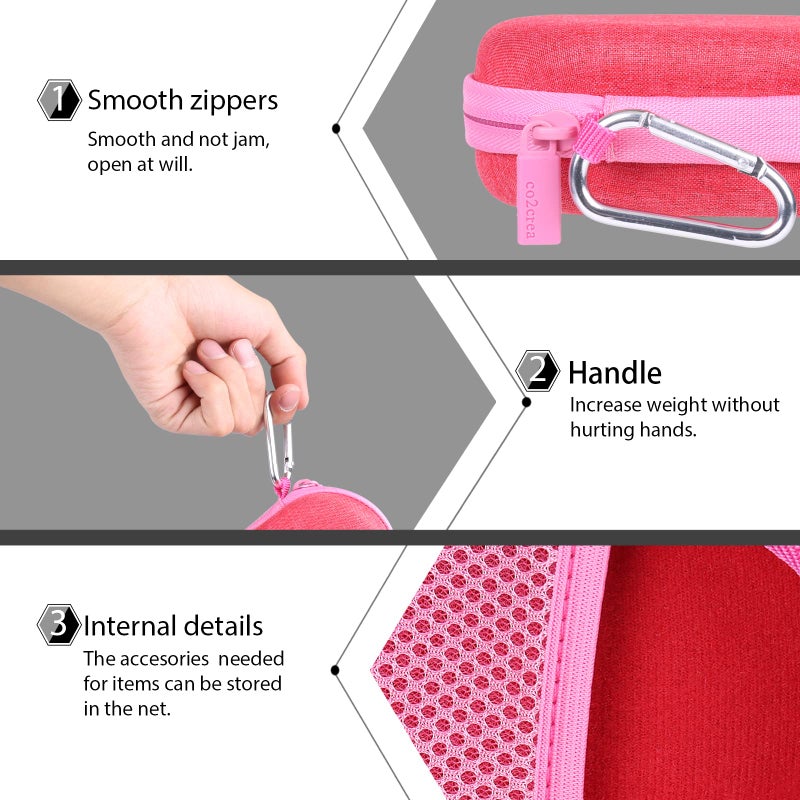 co2CREA Hard Case Replacement for Logitech POP Wireless Mouse, Heartbreaker Rose Case - Image 5