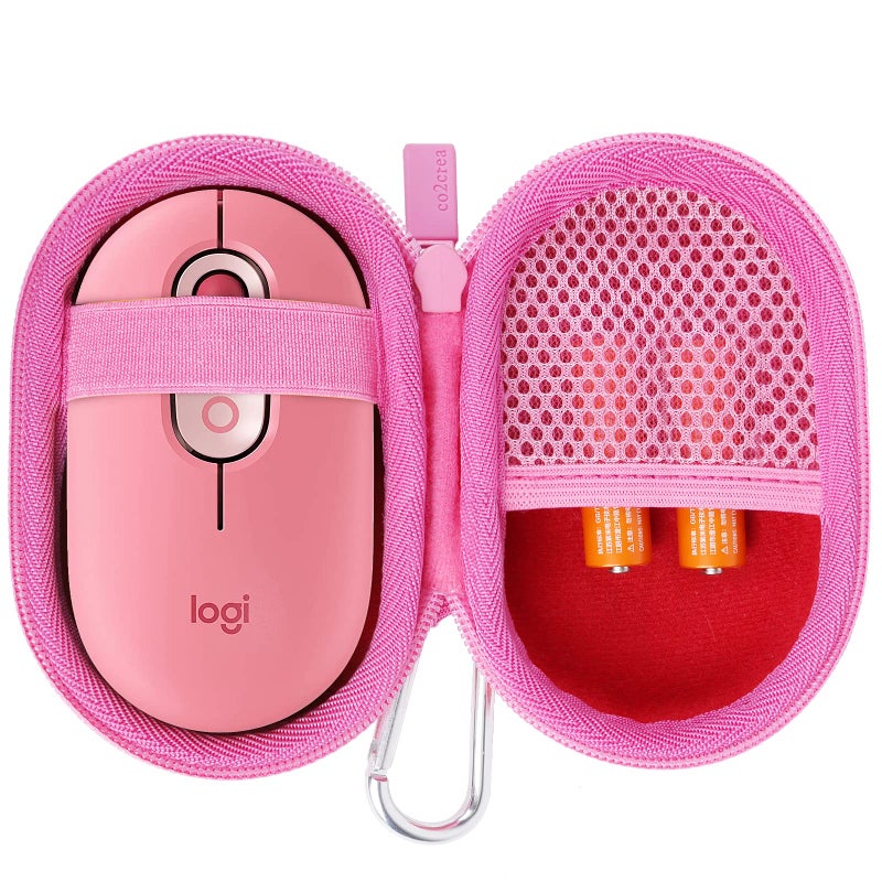 co2CREA Hard Case Replacement for Logitech POP Wireless Mouse, Heartbreaker Rose Case - Image 1