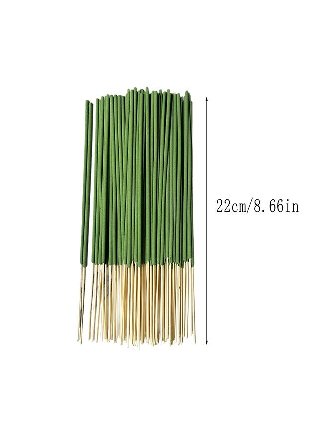 100 - Mosquito repellent sticks, 100% natural - Handmade - Impregnation - Incense sticks Organic - Chemical - Relax - Positive - Yoga - Meditation Best - Wood - Incense Suitable for Indoor, Home Office, Outdoor, Backyard Travel, Camping Barbecue (for flies) - Image 2
