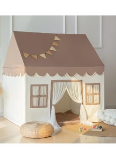 XICEN Boys Girls Play Tent Game House Playhouse with Mat and Lights Kids Indoor Outdoor Activity Center  - Image 2
