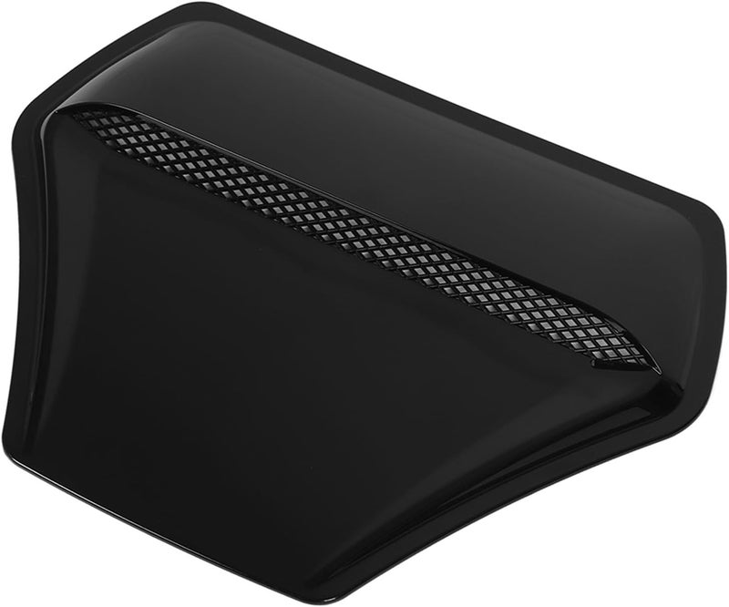 All-round unified build Tbest Car Hood Air Vent Cover Heat Resistance Bonnet Outlet Trim Replacement for Lancer Evolution X EVO 10 Ralliart 2008 2015 Universal Fit ABS Material (Glossy Black) General standard compliant quality - Image 3