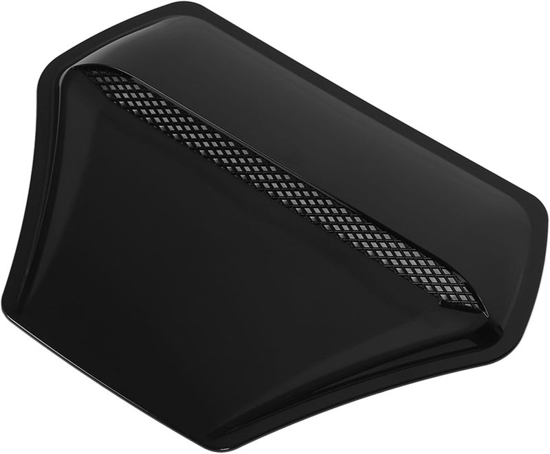 All-round unified build Tbest Car Hood Air Vent Cover Heat Resistance Bonnet Outlet Trim Replacement for Lancer Evolution X EVO 10 Ralliart 2008 2015 Universal Fit ABS Material (Glossy Black) General standard compliant quality - Image 2