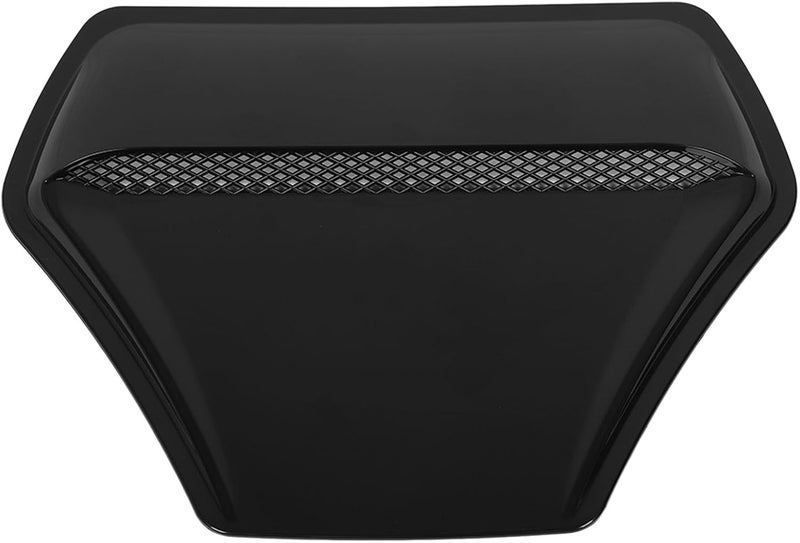 All-round unified build Tbest Car Hood Air Vent Cover Heat Resistance Bonnet Outlet Trim Replacement for Lancer Evolution X EVO 10 Ralliart 2008 2015 Universal Fit ABS Material (Glossy Black) General standard compliant quality - Image 1