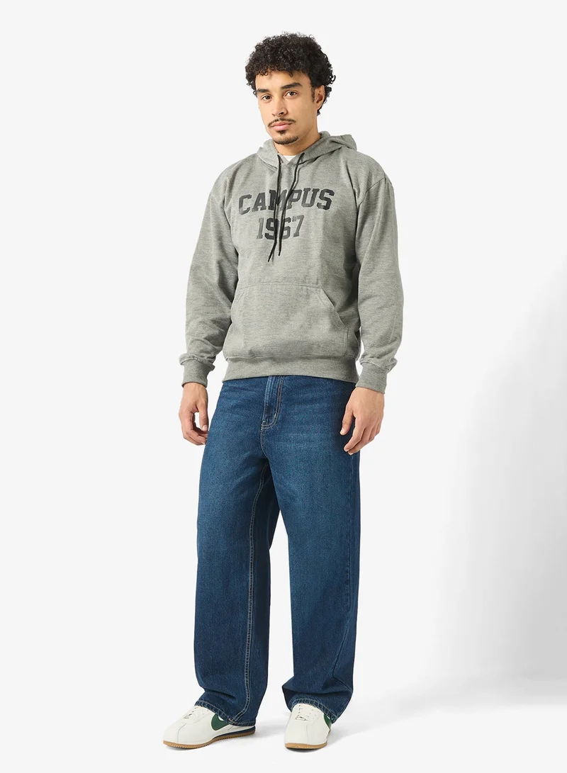 Seventy Five  Graphic Print Hoodie for Men | Best Price UAE