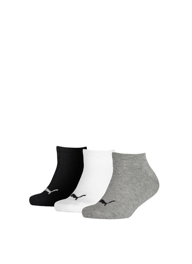 جوارب Invisible للأطفال من PUMA من 3 قطع