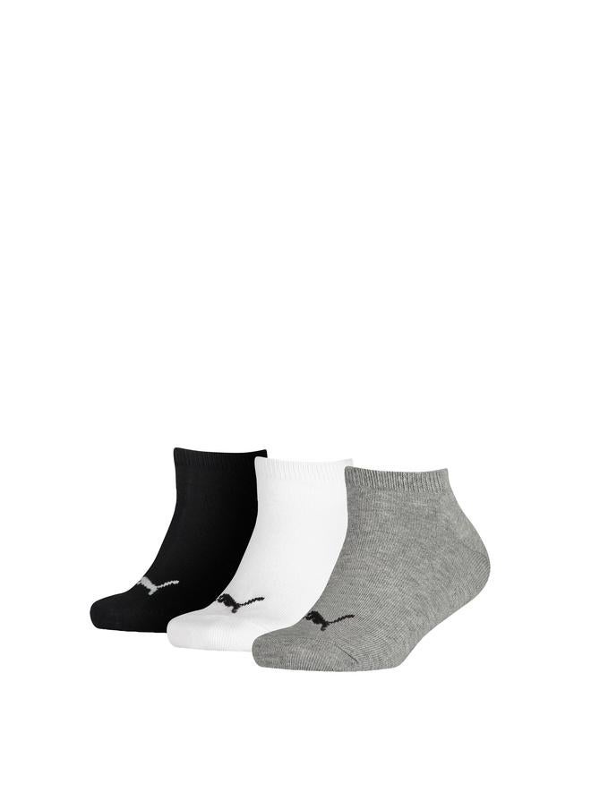 جوارب Invisible للأطفال من PUMA من 3 قطع