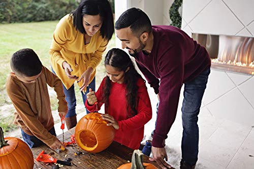 Pumpkin Masters Pumpkin Carving Kit, Halloween Carving Kit, Includes 3 Saws, 1 Scoop, 1 Poker, 1 Pattern book with 10 Patterns - Image 4