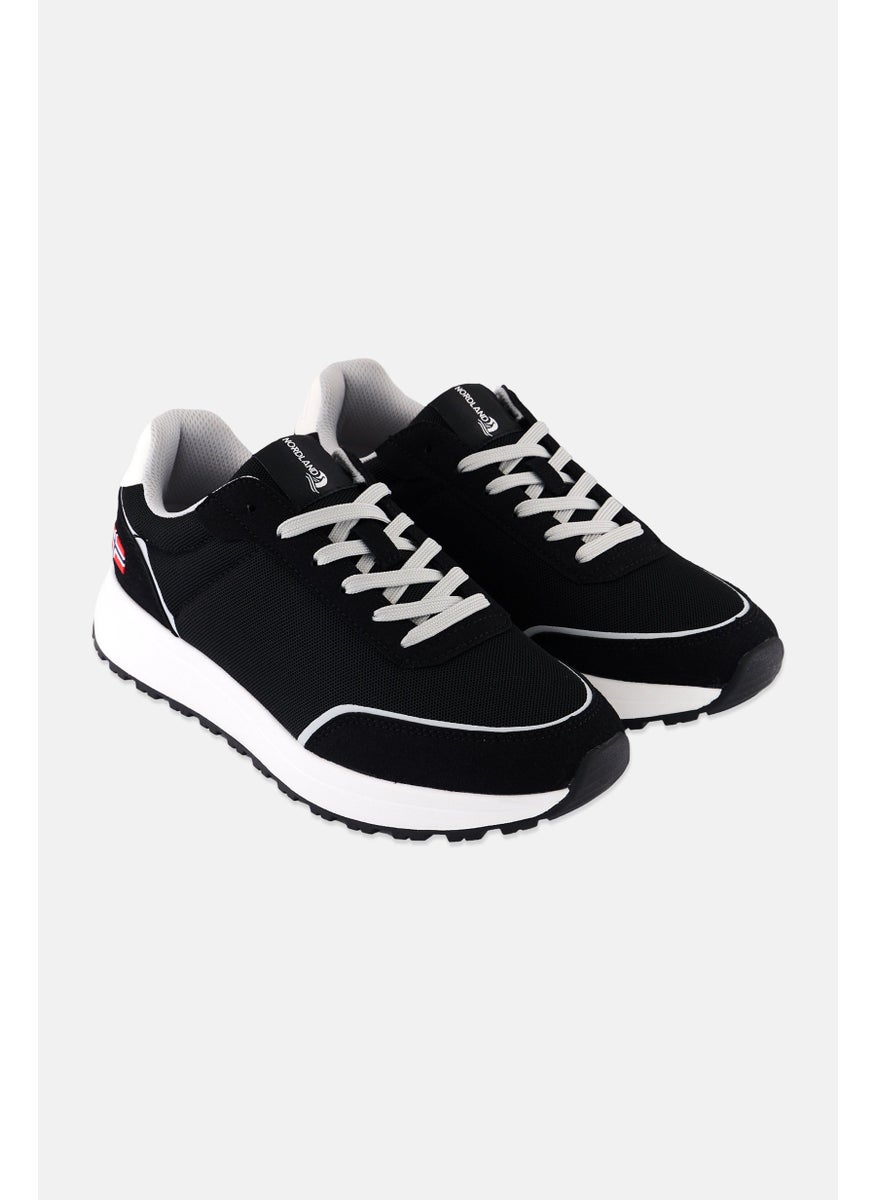 Men Brand Logo Lace Up Shoes, Black - pzsku/Z1B551013A8FEB1AC86A4Z/45/_/1737642400/bdc9bdea-6f80-4c13-8b97-60755f3b071e