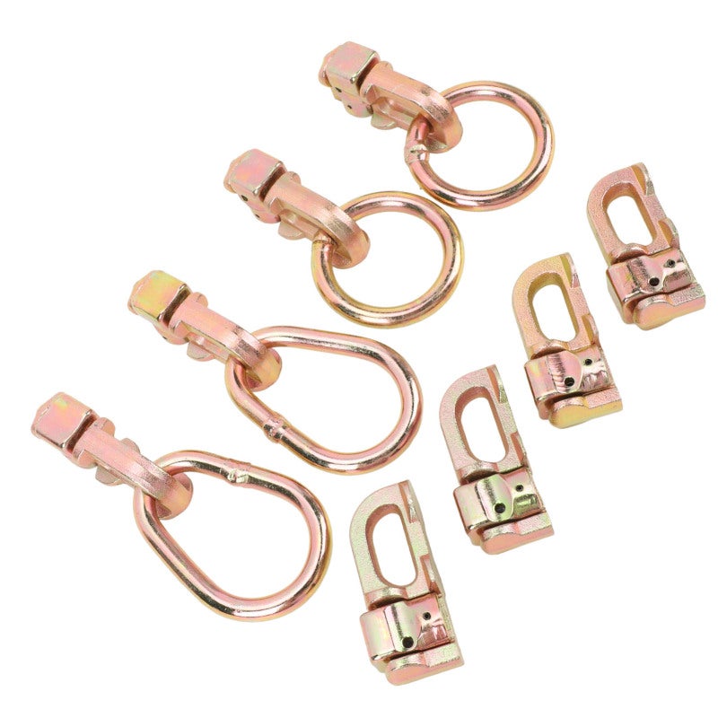 L Track Stud Fittings: Premium Carbon Steel, Erosion Resistant - Easy To Install L Track Fittings for Cargo Securing in Trucks, Trailers, Vans, Outdoor Camping - Image 5