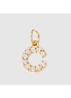 Generic St.delan Full Drill Stainless Steel Jewelry Accessories Wholesale Letter Single Pendant DIY Zirconia Necklace Bracelet Accessory C-ZP39269 