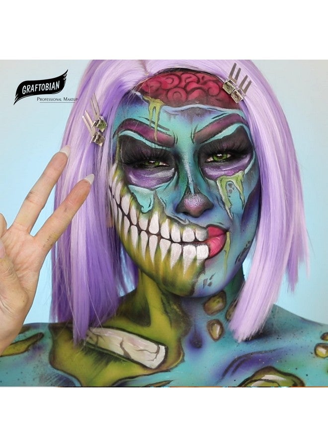 Graftobian Makeup Propaint Face & Body Paint Face Painting Set 5Oz Halloween Makeup Costume Makeup For Adults Body Paints For Adults Face Paint Makeup Skin Paint Makeup Paint - Image 5