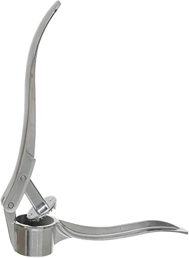 Masterchef Stainless Steel Garlic Presse - Silver