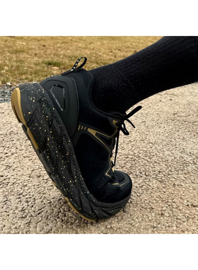 Outdoor Agent Outdoor Special Forces R11 Shock Absorbing Running Shoes Jogging Shoes Shock Absorbing Breathable Jumping Rope Jumping Exercise Shoes Men And Women Lightweight Sports Shoes Black Gold 38 - Image 5