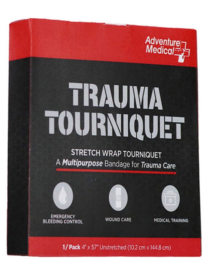 Adventure Medical Kits Trauma Tourniquet – Rapid Bleeding Control Emergency Tourniquet, One-Handed Easy Application, No Training Required, Lightweight Compact Design, Durable First Aid Gear for Outdoo