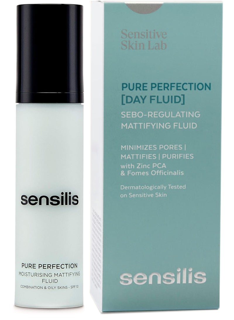 Sensilis Sensitive Skin Lab Pure Perfection Mattifying Day Fluid  - Image 1