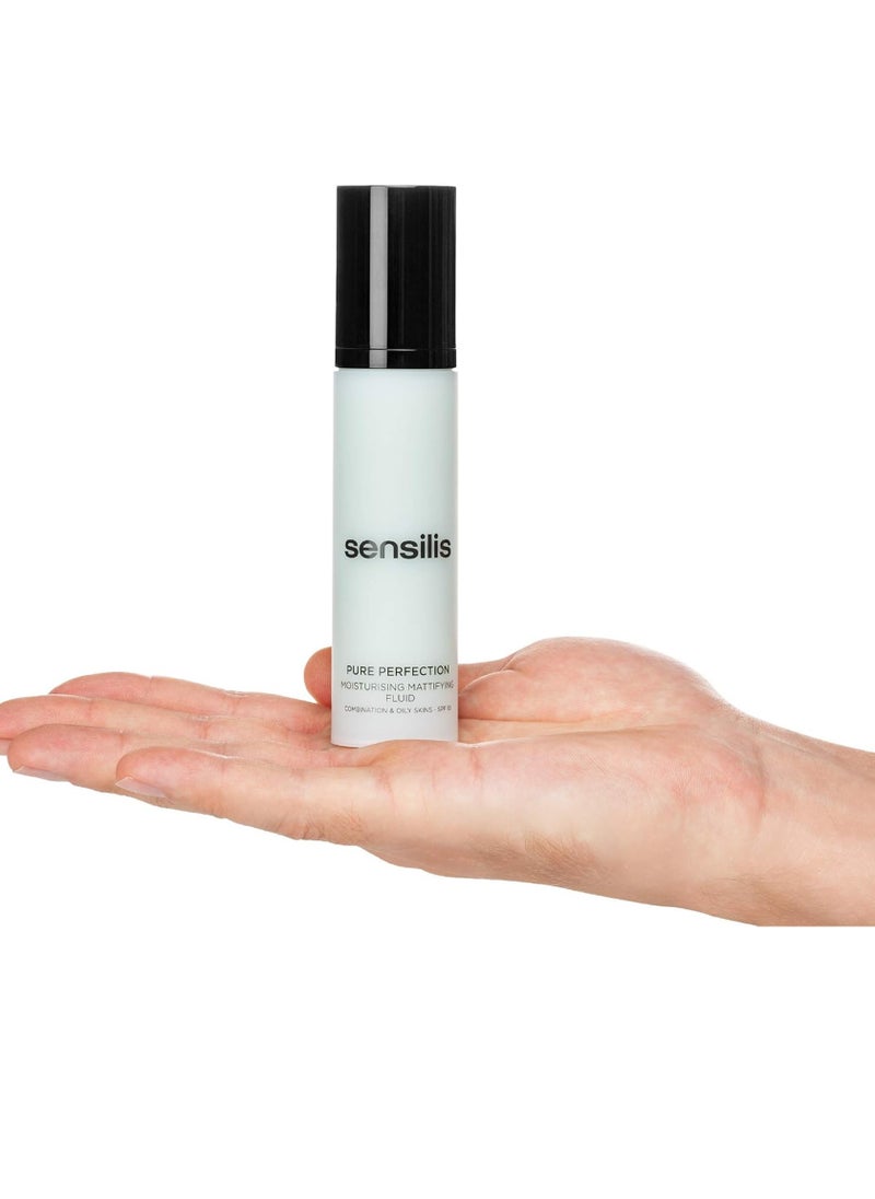 Sensilis Sensitive Skin Lab Pure Perfection Mattifying Day Fluid  - Image 3