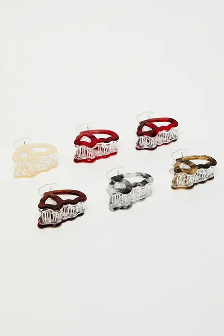 أر أند بي 6 Pack Claw Clips