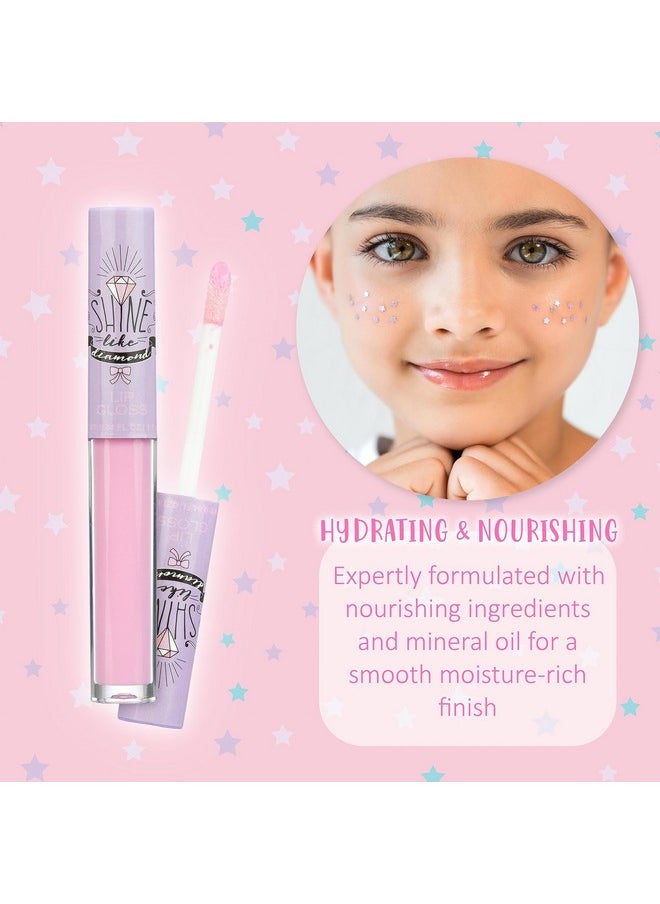 Expressions "You Are Magical 14Pc Lip Gloss For Girls Glossy Lip Gloss Tubes ; Non Toxic Lip Gloss Set Unicorn Princess Birthday Party Favors Kids Makeup  - Image 4