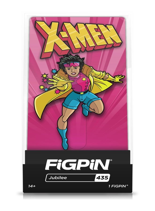 FiGPiN Classic: Jubilee X-Men Animated Series #435 3" Collector Enamel Pin - Image 2
