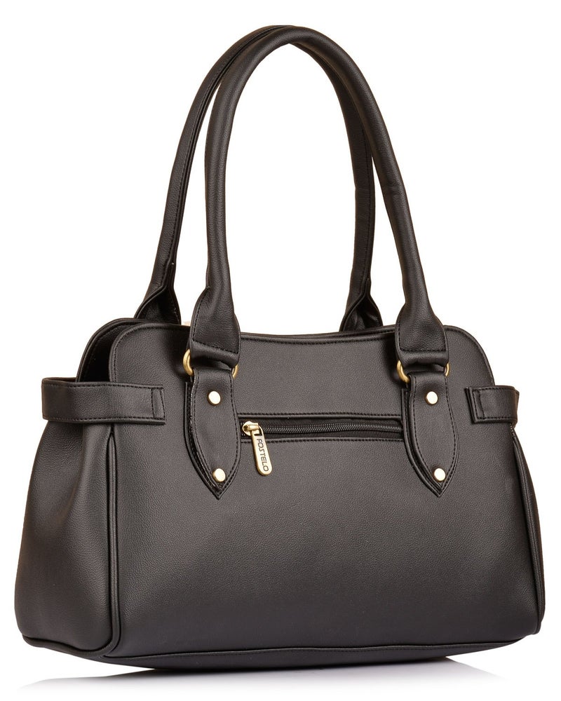 Fostelo Women's Jessy Stylish Satchel Tote Handbag for Women | Ladies Purse | Stylish Shoulder Bag | Gift For Women - Image 3