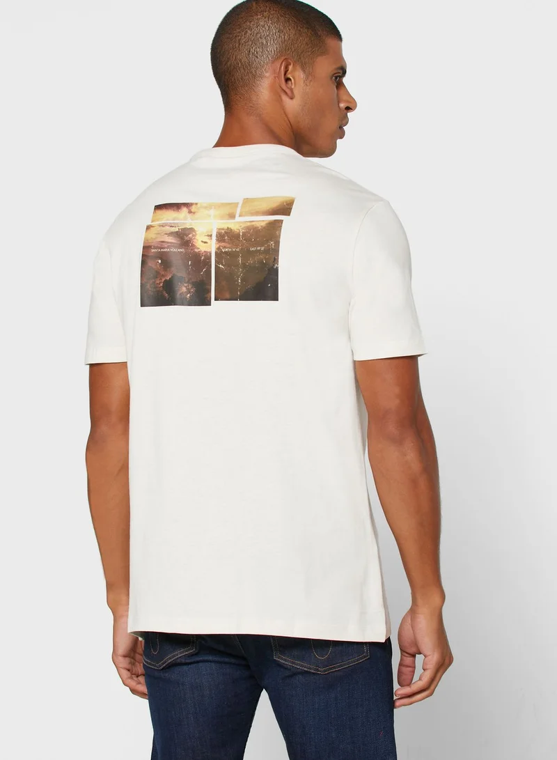 Mango Man National Geographic Crew Neck T-Shirt