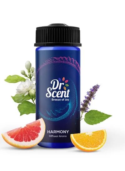 Dr Scent Dr Scent Breeze of Joy Harmony Diffuser Aroma Oil for Aromatherapy, Better Sleep, Living Room and Gym (170ml)