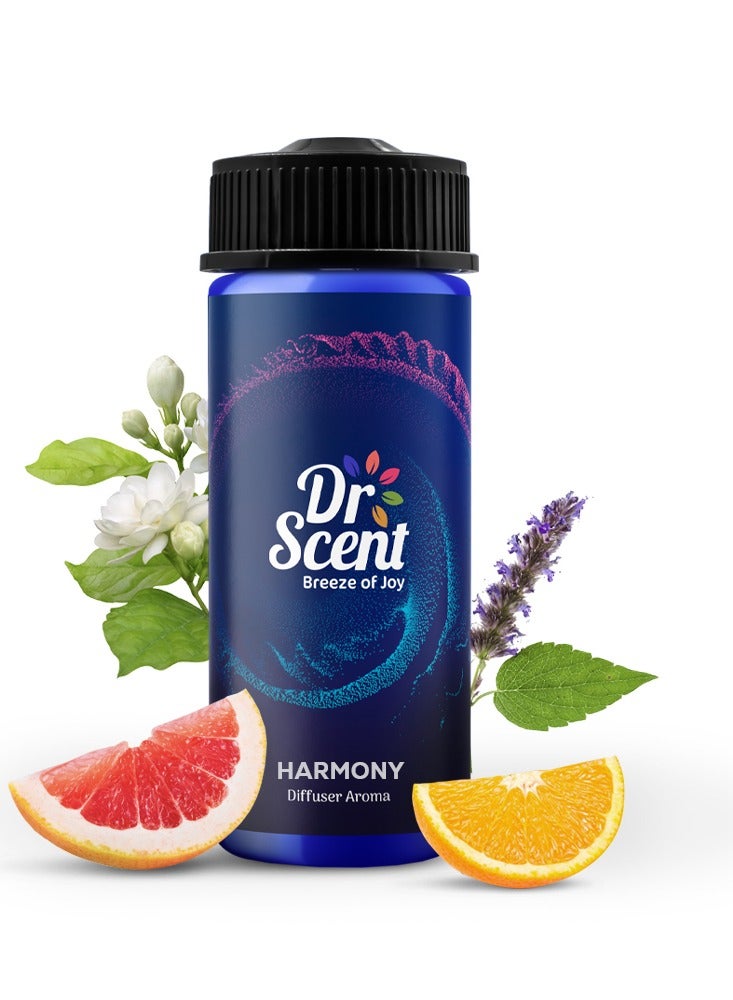 Dr Scent Breeze of Joy Harmony Diffuser Aroma Oil for Aromatherapy, Better Sleep, Living Room and Gym (170ml) - Image 1