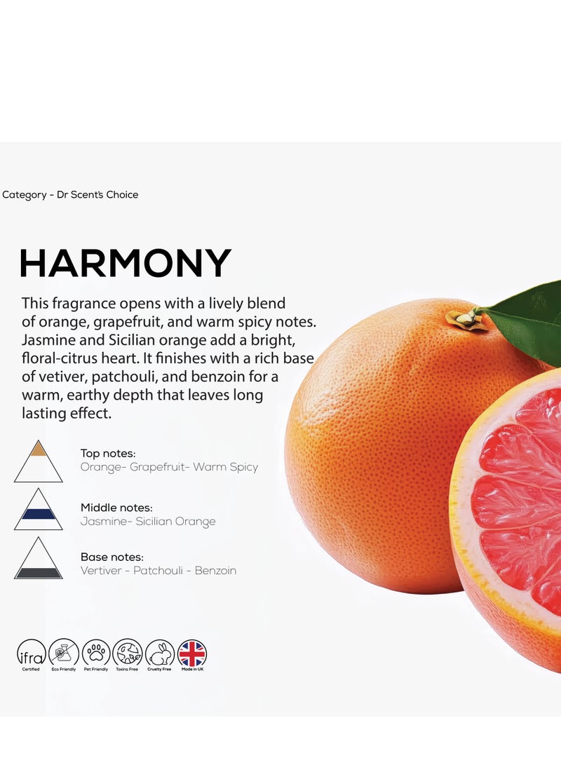 Dr Scent Breeze of Joy Harmony Diffuser Aroma Oil for Aromatherapy, Better Sleep, Living Room and Gym (170ml) - Image 2