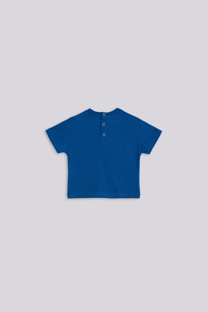 GB Baby Bg Store Baby Boy Navy Blue T-shirt - Image 2